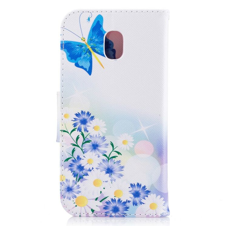 Чехол-книжка UniCase Color Wallet для Samsung Galaxy J7 2017 (J730) - Butterfly in Flowers B: фото 3 из 8