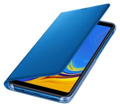 Чехол-книжка Wallet Cover для Samsung Galaxy A7 2018 (A750) EF-WA750PLEGRU - Blue: фото 1 из 7