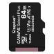 Картка пам`яті Kingston microSDXC 64GB Canvas Select Plus C10 UHS-I R100MB/s - Black (945125B). Фото 1 з 2