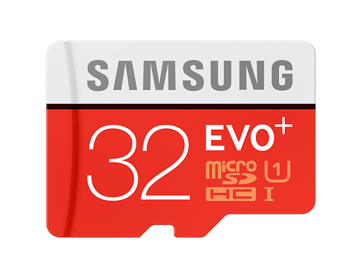 Карта памяти MicroSD Samsung 32GB 10 class EVO PLUS + адаптер (MB-MC32DA/RU): фото 1 з 4
