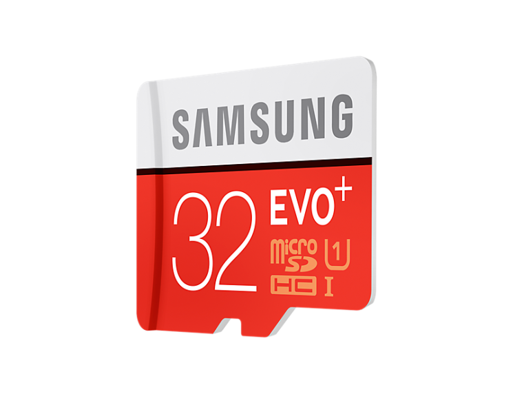 Карта памяти MicroSD Samsung 32GB 10 class EVO PLUS + адаптер (MB-MC32DA/RU): фото 3 з 4