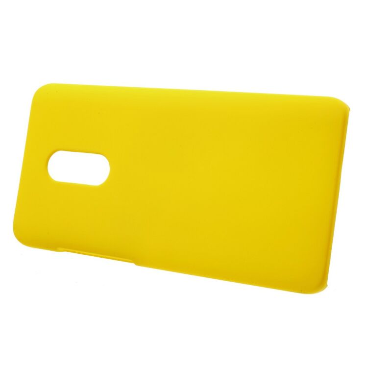 Пластиковый чехол Deexe Hard Shell для Xiaomi Redmi Note 4X - Yellow: фото 2 из 4