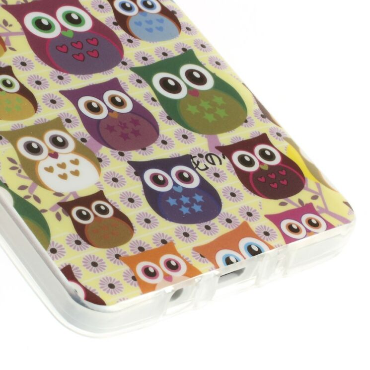 Силиконовая накладка Deexe Owl Pattern для Samsung Galaxy A5 (A500) - Owl's on a Branch: фото 5 из 7