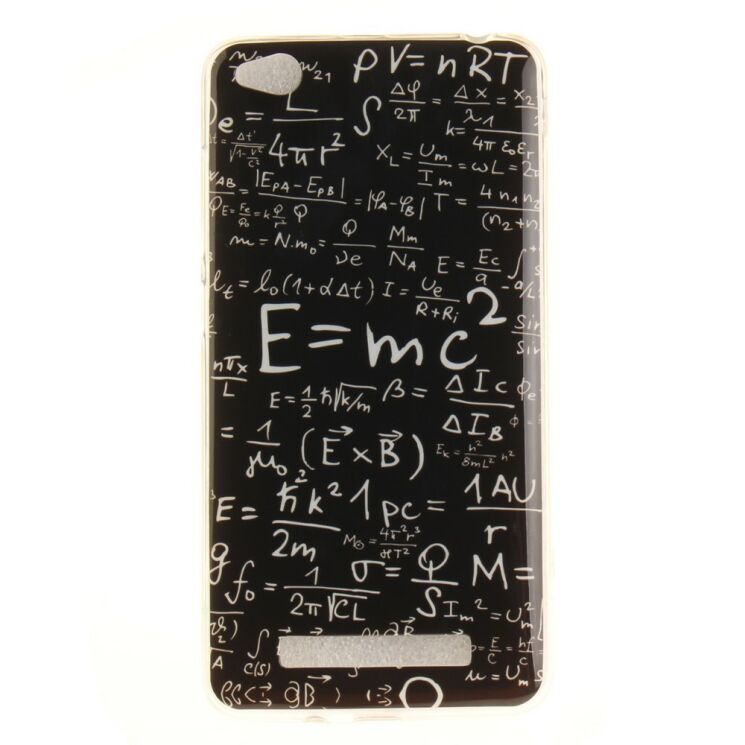 Силиконовый (TPU) чехол Deexe Life Style для Xiaomi Redmi 4A - Einstein's Equation: фото 2 из 6