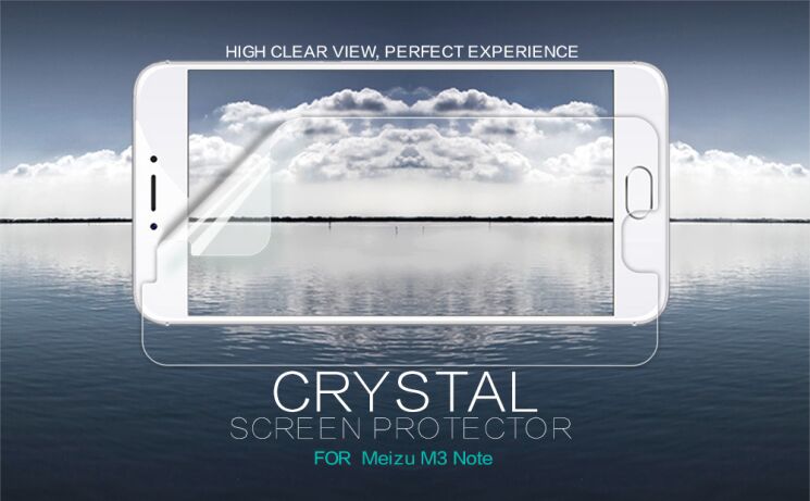 Защитная пленка NILLKIN Crystal для Meizu M3 Note: фото 1 из 8