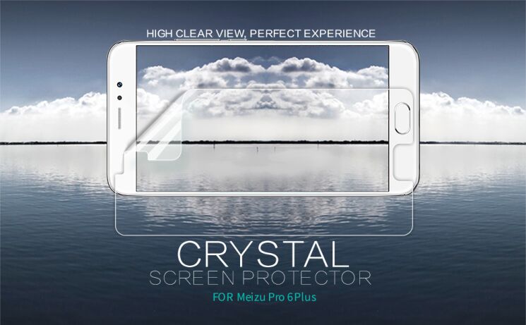 Защитная пленка NILLKIN Crystal для Meizu Pro 6 Plus: фото 1 из 7