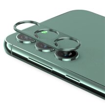 Захисна рамка HAT PRINCE Lens Frame для Samsung Galaxy S23 (S911) / S23 Plus (S916) - Blackish Green: фото 1 з 8