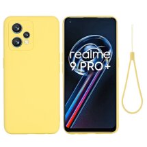 Защитный чехол Deexe Silicone Case для Realme 9 Pro+ / 9 4G - Yellow: фото 1 из 10