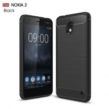Захисний чохол UniCase Carbon для Nokia 2 - Black: фото 1 з 10