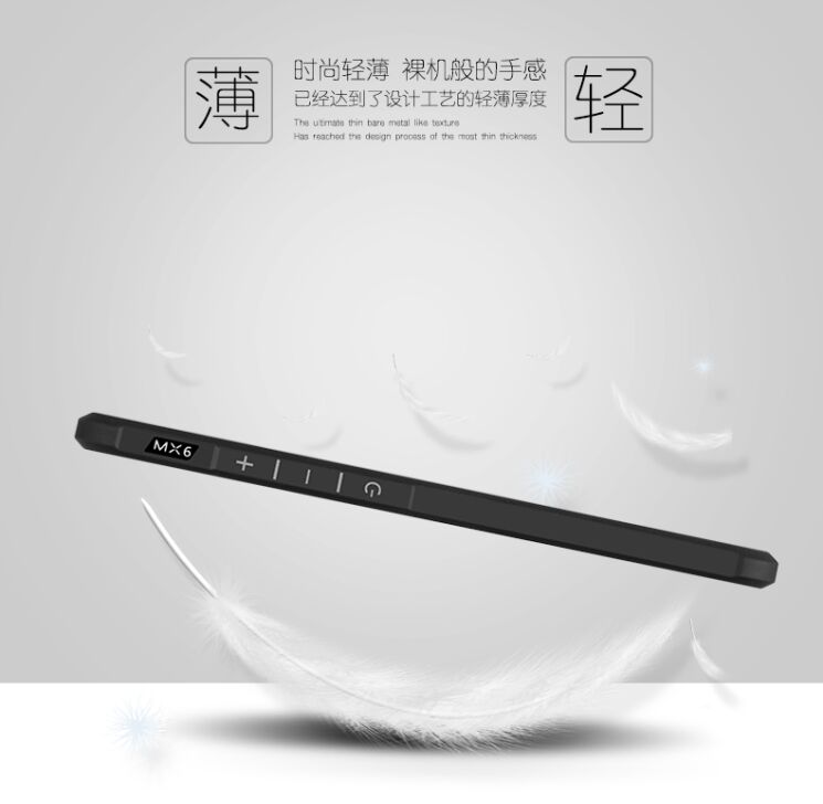Захисний чохол UniCase Dragon Style для Meizu MX6 - Black: фото 9 з 9