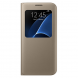 Чехол S View Cover для Samsung Galaxy S7 edge (G935) EF-CG935PFEGRU - Gold (111433F). Фото 1 из 5