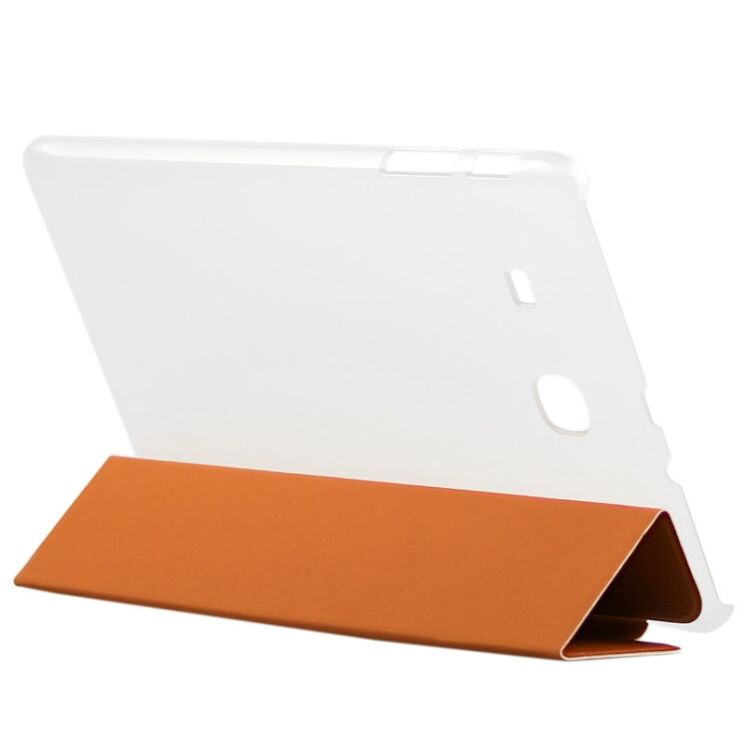 Чохол ENKAY Toothpick Texture для Samsung Galaxy Tab E 9.6 (T560/561) - Orange: фото 4 з 9
