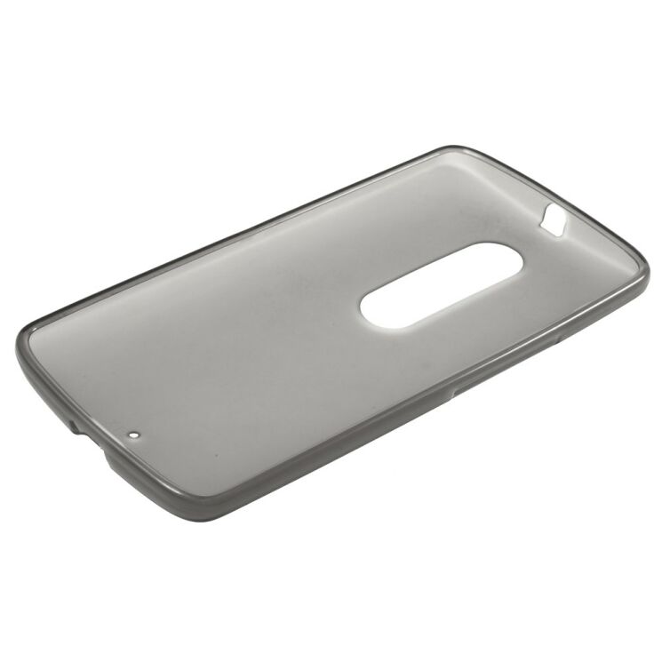 Силиконовая накладка Deexe Soft Case для Motorola Moto X Play - Gray: фото 5 из 6