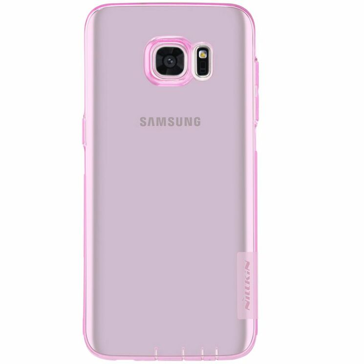 Силиконовая накладка NILLKIN Nature TPU для Samsung Galaxy S7 Edge (G935) - Pink: фото 3 из 16