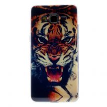 Силиконовая накладка Deexe Life Style для Samsung Galaxy Grand Prime (G530/531) - Angry Tiger: фото 1 з 5