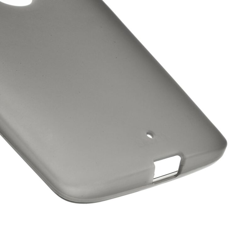 Силиконовая накладка Deexe Soft Case для Motorola Moto X Play - Gray: фото 4 з 6