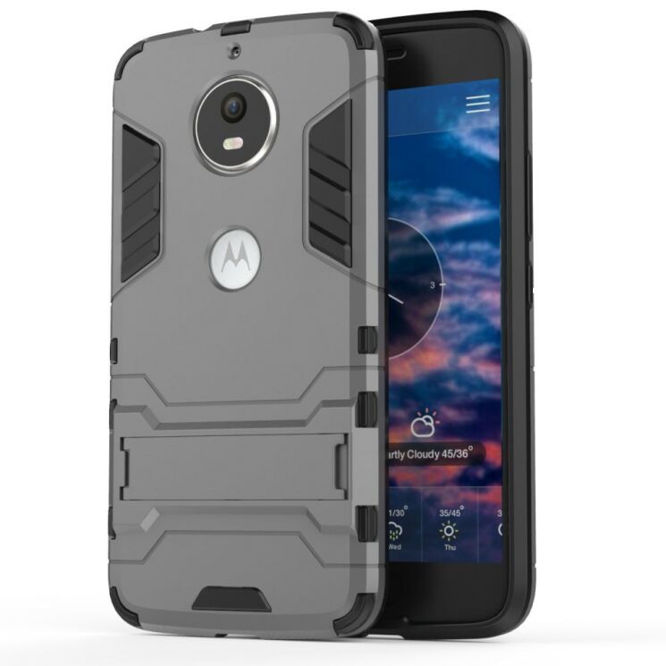 Защитный чехол UniCase Hybrid для Motorola Moto G5s - Grey: фото 2 из 2