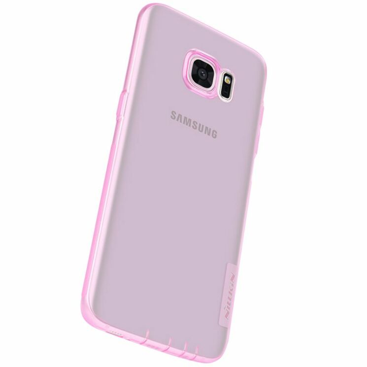 Силиконовая накладка NILLKIN Nature TPU для Samsung Galaxy S7 Edge (G935) - Pink: фото 4 из 16