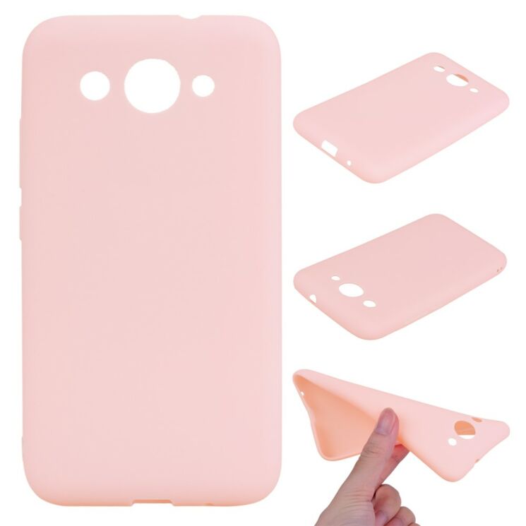 Силіконовий (TPU) чохол Deexe Soft Case для Huawei Y3 2017 - Pink : фото 1 з 9