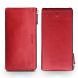 Кожаный чехол-портмоне QIALINO Modern Wallet для смартфонов - Red (884409R). Фото 1 из 12