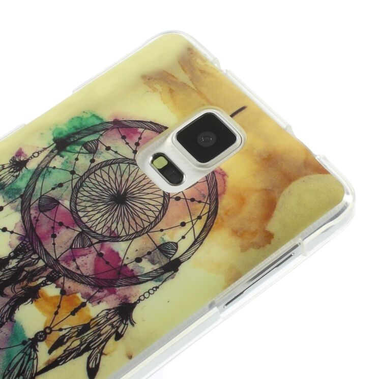 Силиконовая накладка Deexe Tribal Pattern для Samsung Galaxy Note 4 (N910) - Dreamcatcher: фото 3 из 6