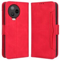 Чехол Deexe Wallet Stand для Infinix Note 12 2023 (X676C) - Red: фото 1 из 7