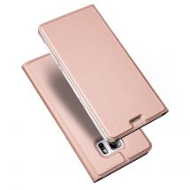 Чехол-книжка DUX DUCIS Skin Pro для Samsung Galaxy S7 edge (G935) - Rose Gold: фото 1 из 12