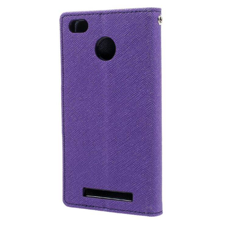Чехол MERCURY Fancy Diary для Xiaomi Redmi 3 Pro / 3s - Violet: фото 2 из 9