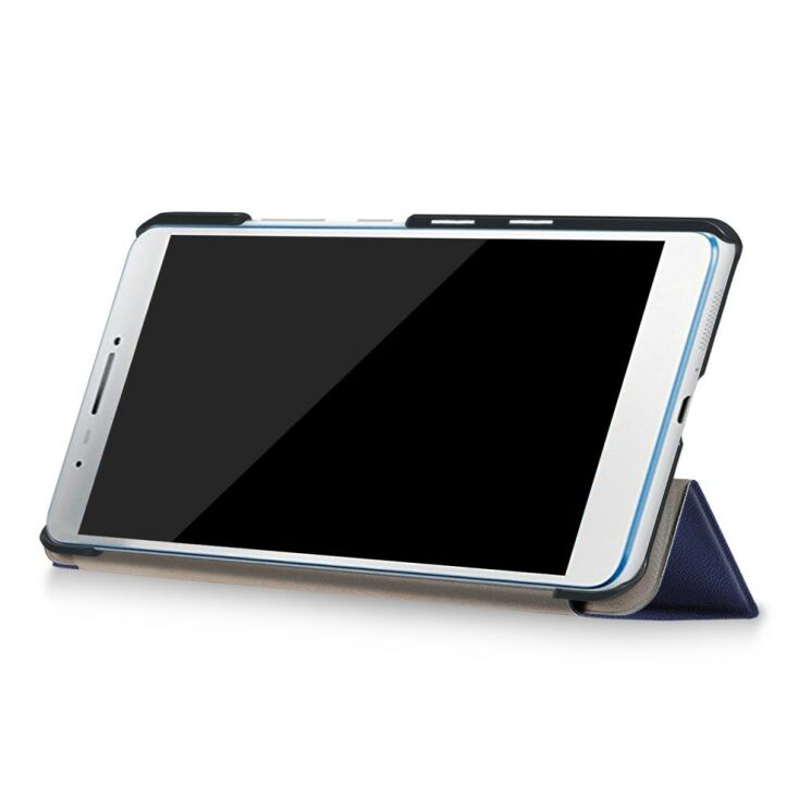 Чохол UniCase Slim для Lenovo Tab 3 Plus 7703X - Dark Blue: фото 5 з 7