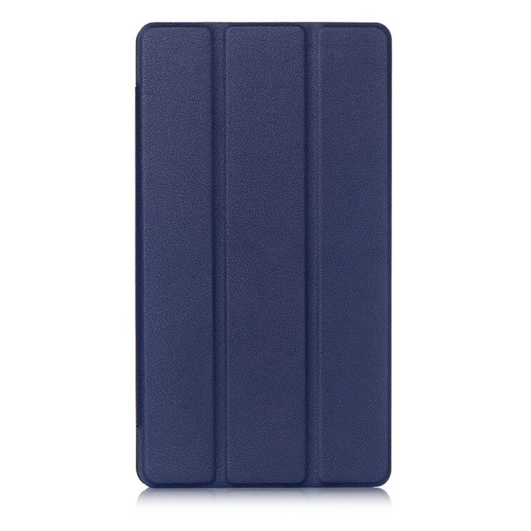 Чохол UniCase Slim для Lenovo Tab 3 Plus 7703X - Dark Blue: фото 2 з 7