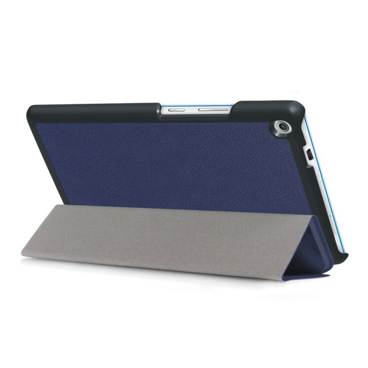 Чохол UniCase Slim для Lenovo Tab 3 Plus 7703X - Dark Blue: фото 6 з 7