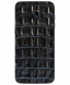 Кожаная наклейка Glueskin для Samsung Galaxy S7 edge - Black Croco (989112). Фото 1 из 9