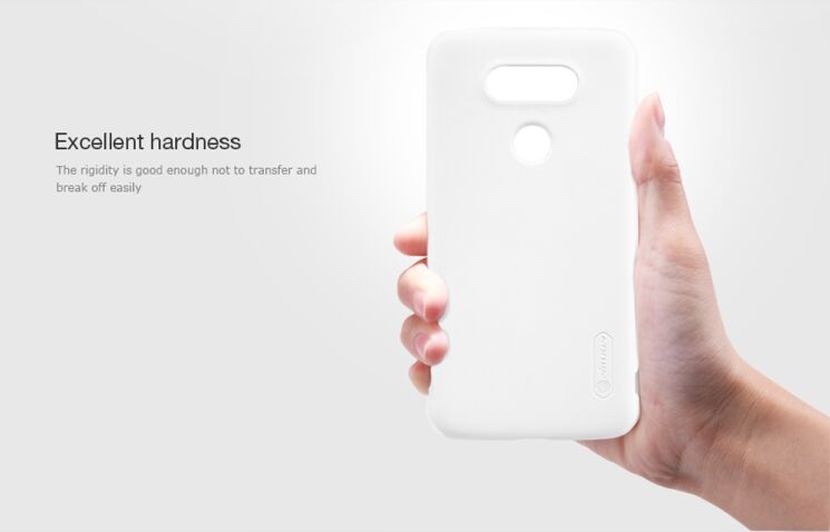 Пластиковий чохол NILLKIN Frosted Shield для LG G5 - White: фото 13 з 15
