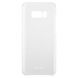 Пластиковый чехол Clear Cover для Samsung Galaxy S8 Plus (G955) EF-QG955CSEGRU - Silver (114602S). Фото 4 из 5