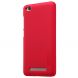 Пластиковый чехол NILLKIN Frosted Shield для Xiaomi Redmi 4A - Red (122414R). Фото 4 из 14