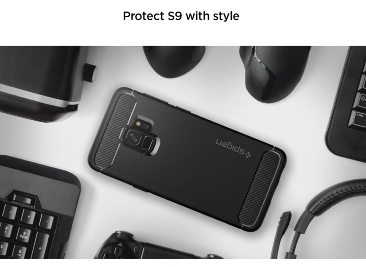 Защитный чехол SGP Rugged Armor для Samsung Galaxy S9 (G960): фото 15 из 18