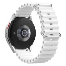 Ремінець Deexe Ocean Strap для годинників з шириною кріплення 22 мм - White: фото 1 з 9