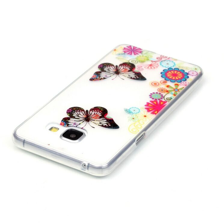 Силіконовий (TPU) чохол Deexe Pretty Glossy для Samsung Galaxy A5 2016 (A510) - Butterfly Pattern: фото 4 з 4