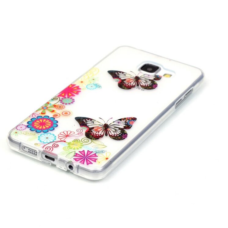 Силіконовий (TPU) чохол Deexe Pretty Glossy для Samsung Galaxy A5 2016 (A510) - Butterfly Pattern: фото 3 з 4