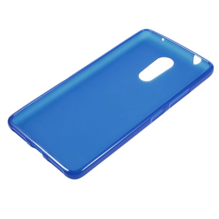 Силиконовый (TPU) чехол Deexe Soft Case для Lenovo K6 Note - Blue: фото 5 из 5