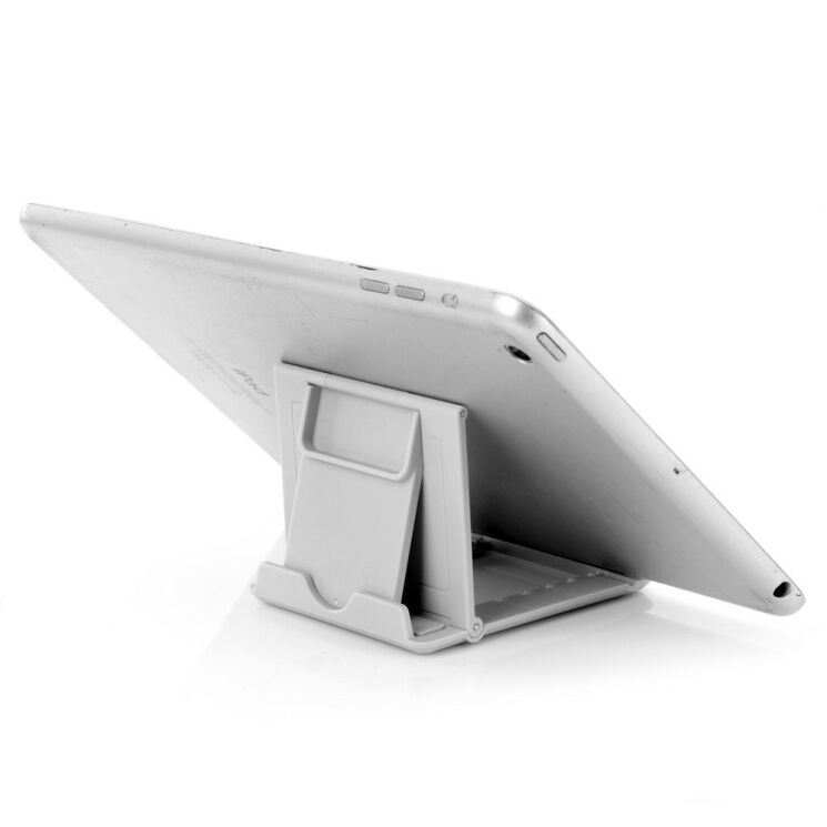 Універсальна підставка Deexe FoldStand для смартфонів та планшетів - White: фото 14 з 18