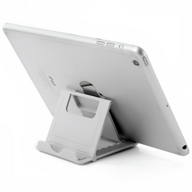 Універсальна підставка Deexe FoldStand для смартфонів та планшетів - White: фото 13 з 18
