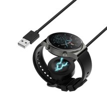 Зарядное устройство Deexe Charging Base для Huawei Watch 3 / 3 Pro / GT 3 42mm / GT 3 46mm / GT 3 SE / GT 2 Pro / GT 2 Pro ECG / GT 2 Porsche Edition - Black: фото 1 из 10