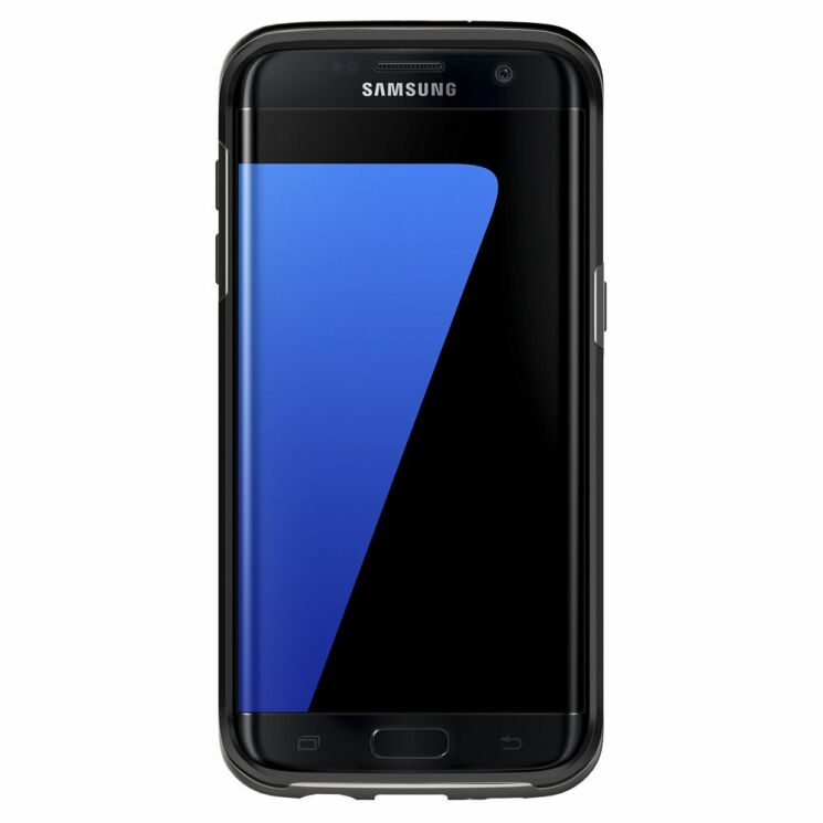 Защитная накладка SGP Neo Hybrid для Samsung Galaxy S7 Edge - Gunmetal: фото 5 из 13