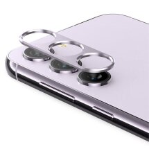 Защитная рамка HAT PRINCE Lens Frame для Samsung Galaxy S23 (S911) / S23 Plus (S916) - Light Purple: фото 1 из 8