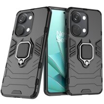 Захисний чохол Deexe Hybrid Case для OnePlus Nord 3 / Ace 2V - Black: фото 1 з 7