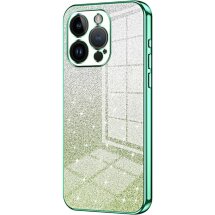 Захисний чохол Deexe Sparkles Cover для Apple iPhone 14 Pro - Green: фото 1 з 7
