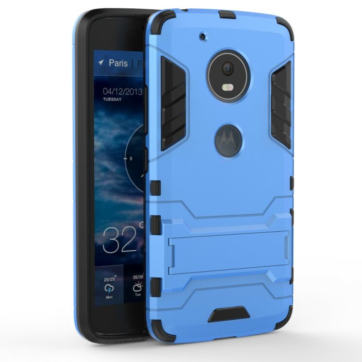 Защитный чехол UniCase Hybrid для Motorola Moto G5 - Light Blue: фото 2 из 8