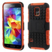 Защитный чехол UniCase Hybrid X для Samsung Galaxy S5 mini - Orange: фото 1 из 9