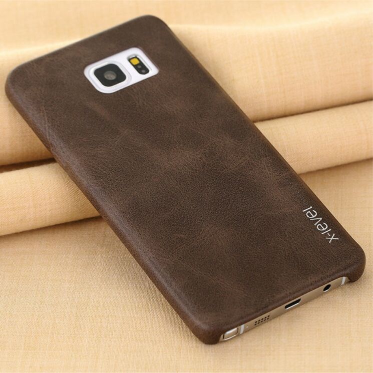 Защитный чехол X-LEVEL Vintage для Samsung Galaxy Note 5 (N920) - Brown: фото 2 из 6